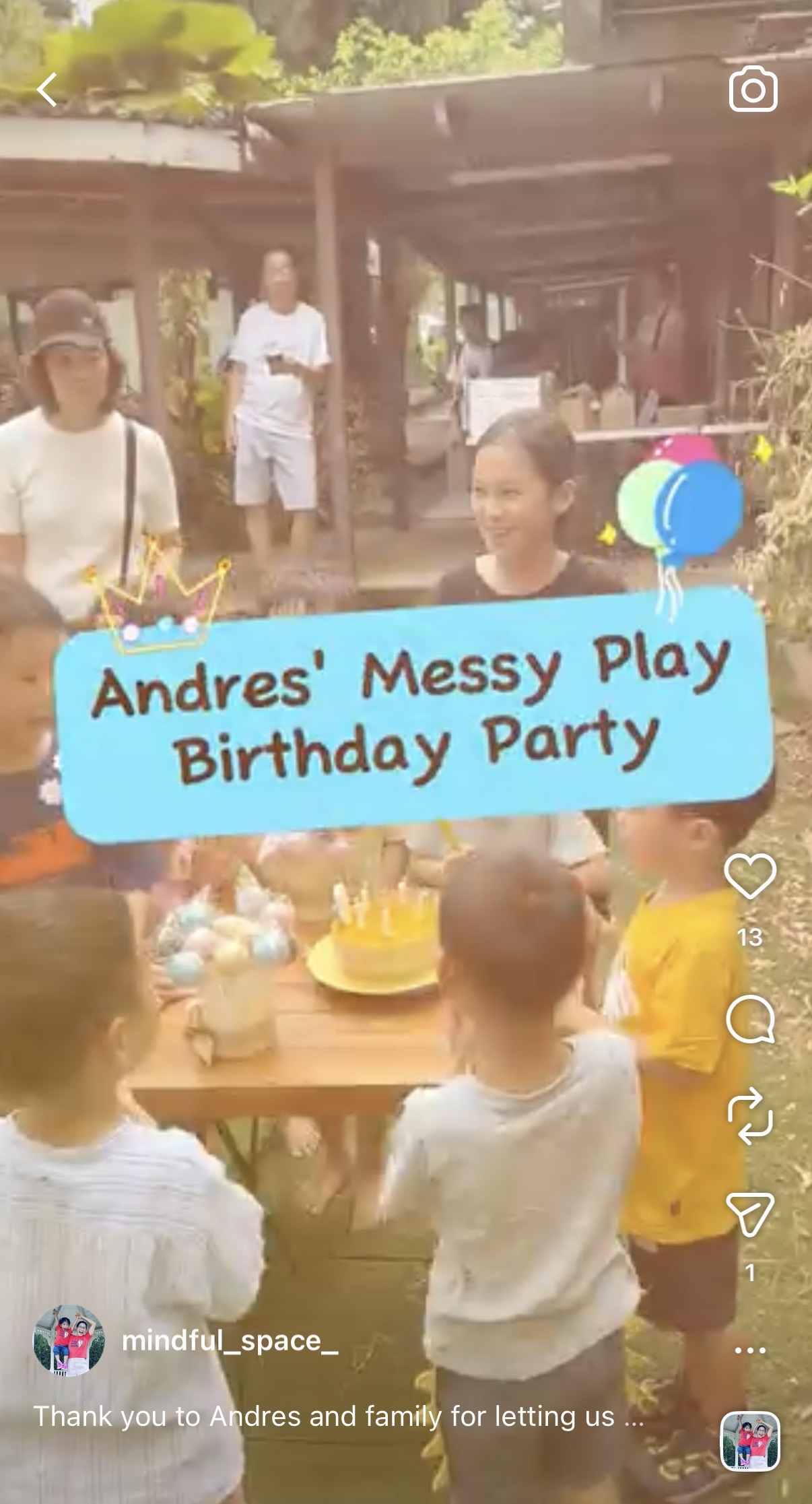Andres Messy Play Birthday