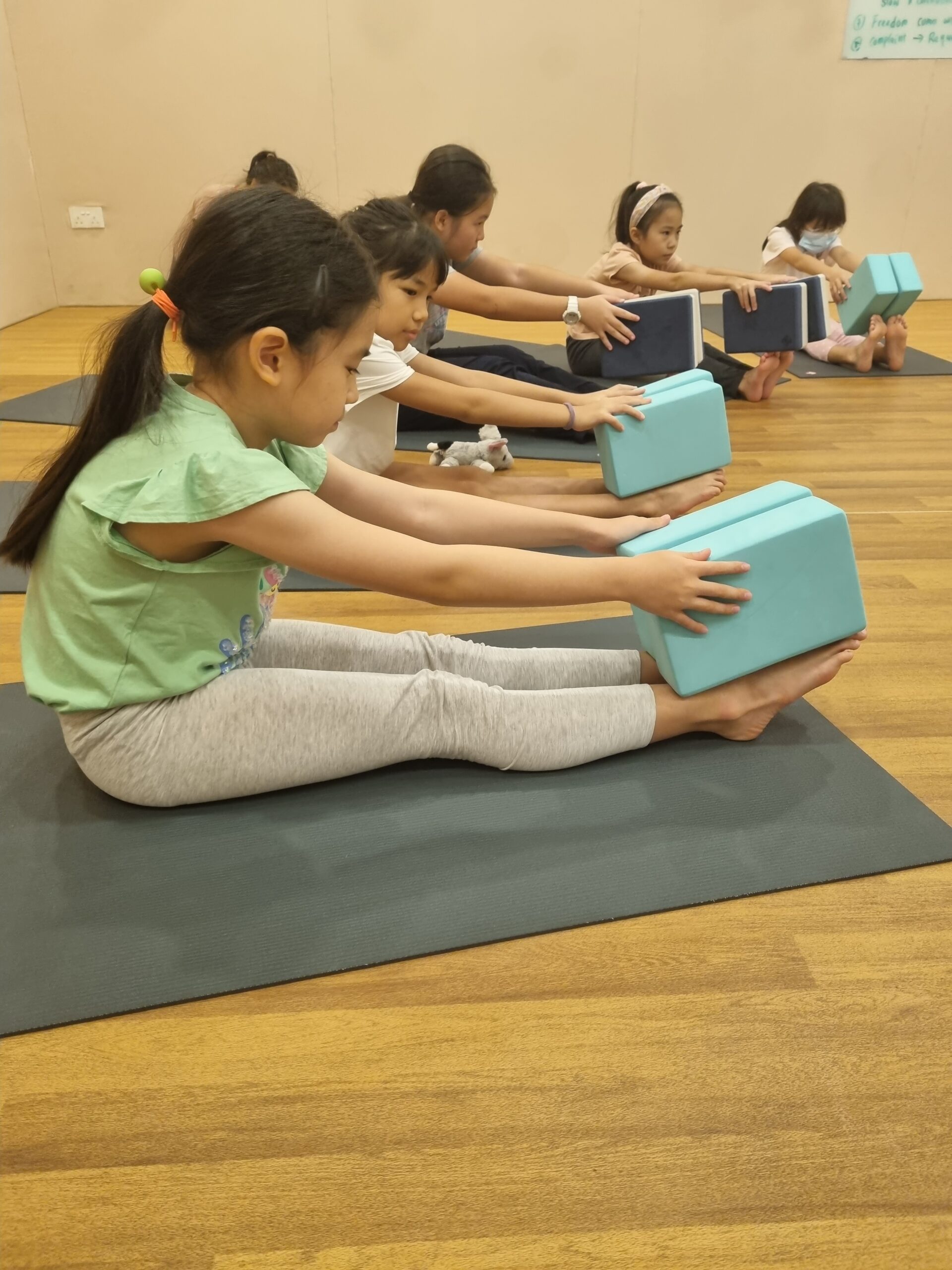 Kids yoga body awareness Singapore