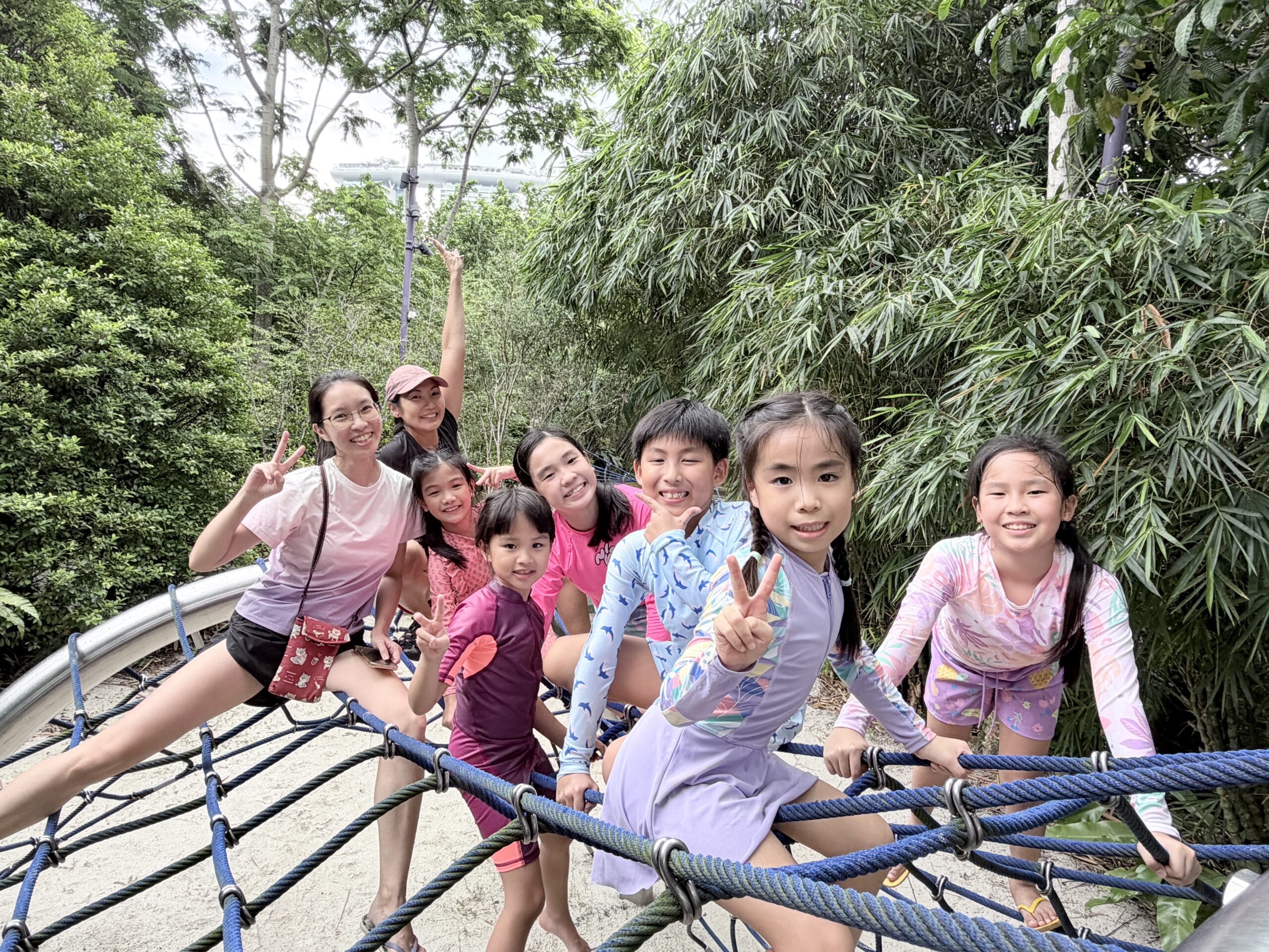 Children outdoor play at Singapore mindfulness holiday camp