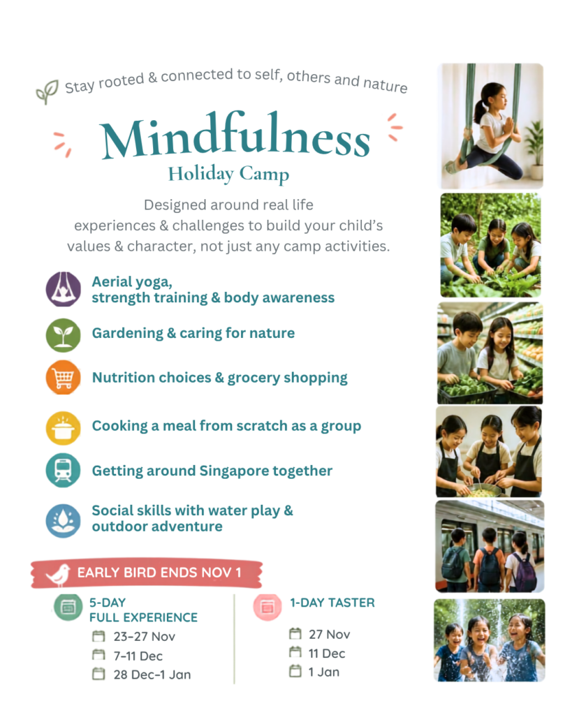 Mindful Space Mindfulness Holiday Camp November and December